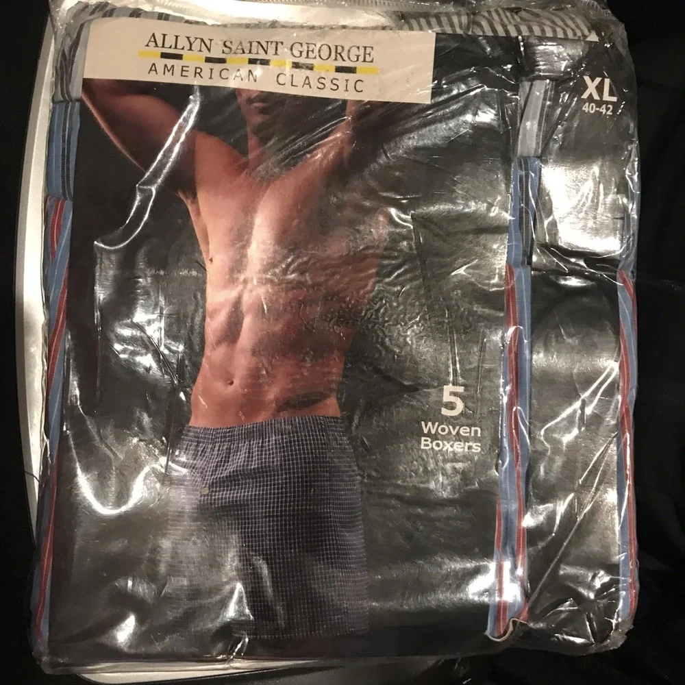 Allyn Saint George Men's 5 Pack Knit Boxers (New)